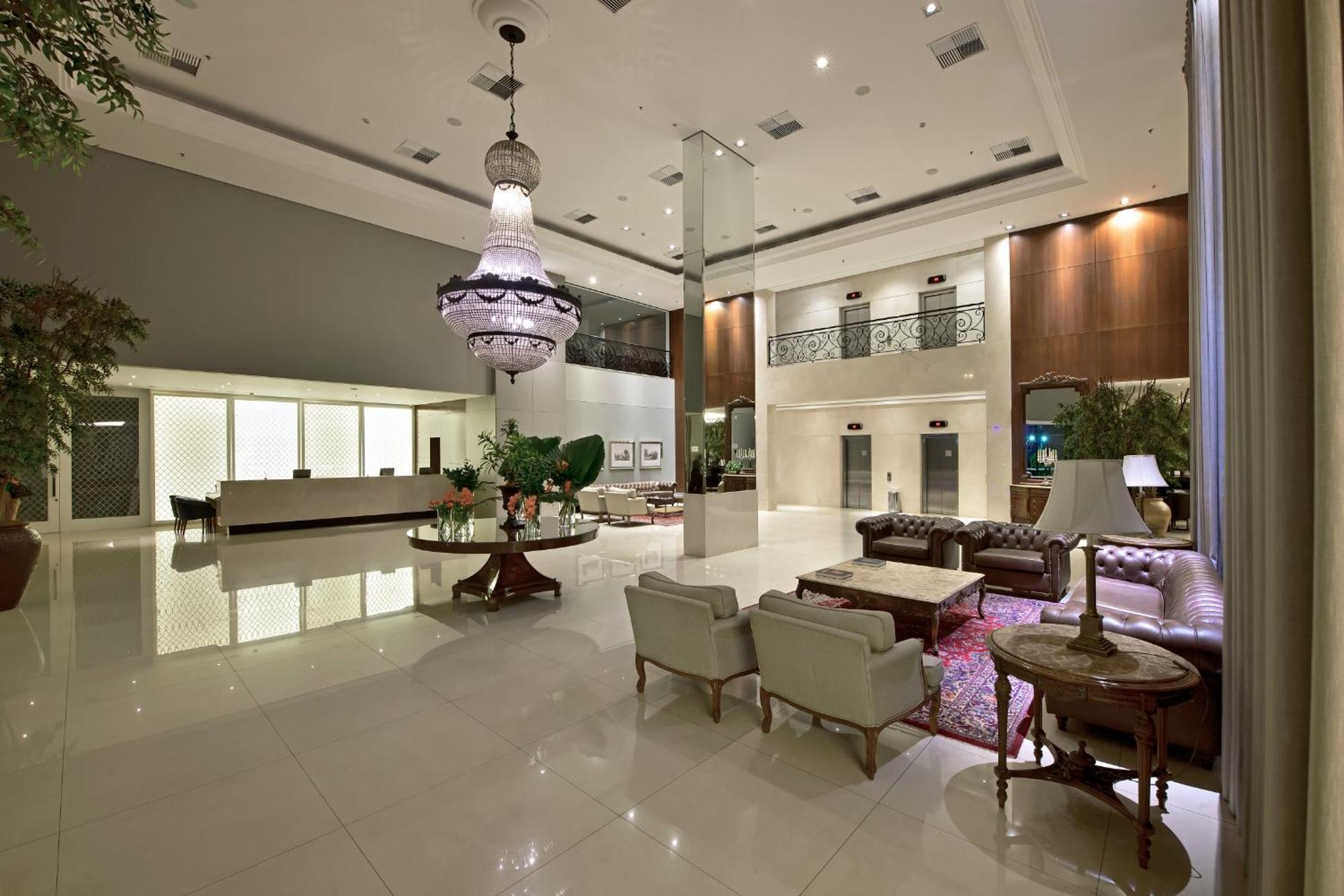 Hotel Mont Blanc Premium Ribeirão Preto Exterior foto Lobby